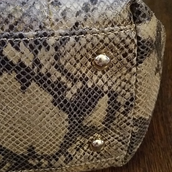 Michael Kors Rare Python Embossed Bag - Picture 5 of 9